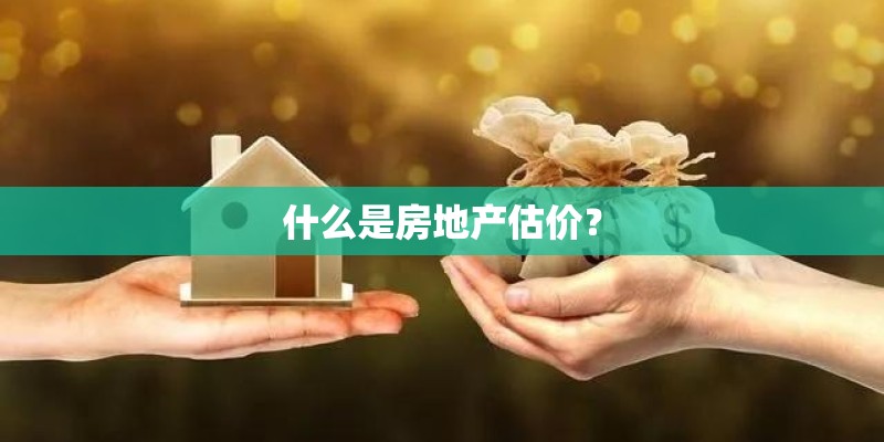 什么是房地产估价？