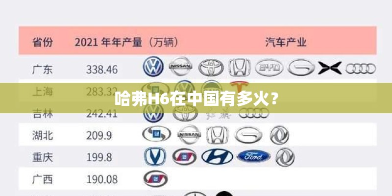 哈弗H6在中国有多火？