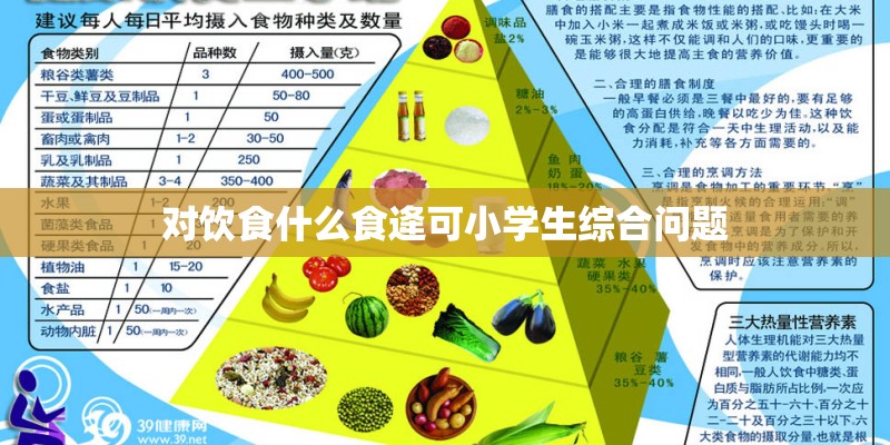 对饮食什么食逄可小学生综合问题