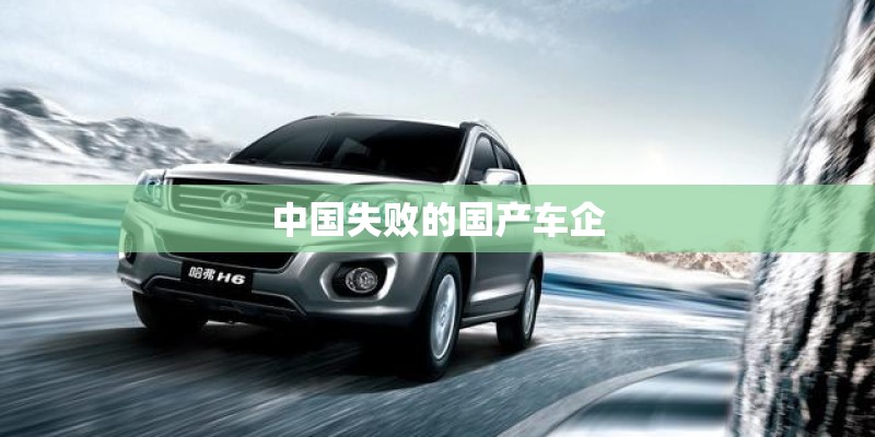中国失败的国产车企
