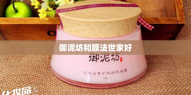 御泥坊和膜法世家好