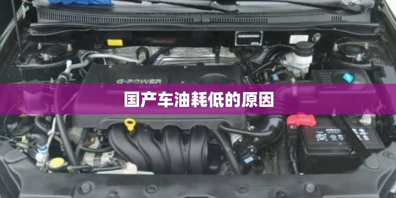 国产车油耗低的原因