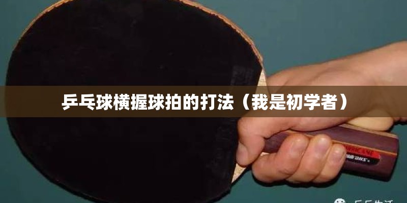 乒乓球横握球拍的打法（我是初学者）