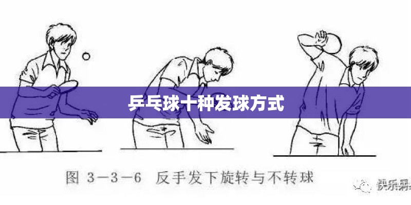 乒乓球十种发球方式