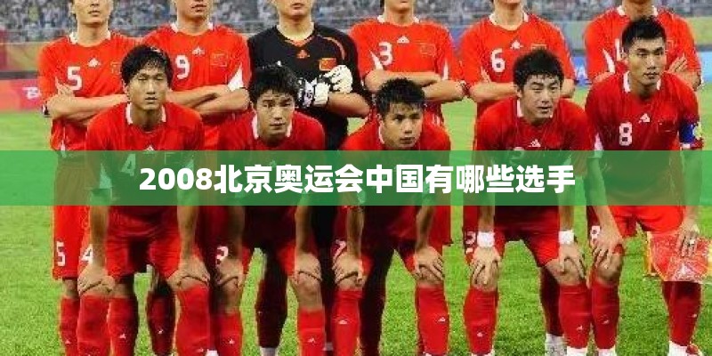 2008北京奥运会中国有哪些选手 2008北京奥运会中国有哪些选手