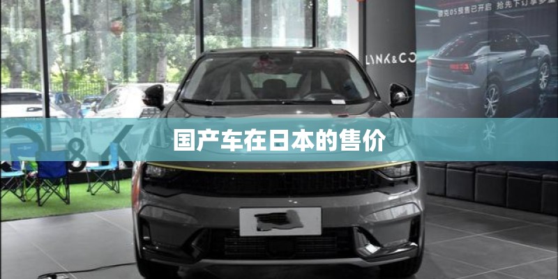国产车在日本的售价 国产车在日本的售价