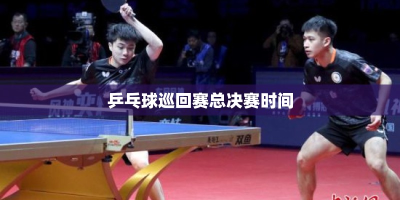 乒乓球巡回赛总决赛时间 乒乓球巡回赛总决赛时间