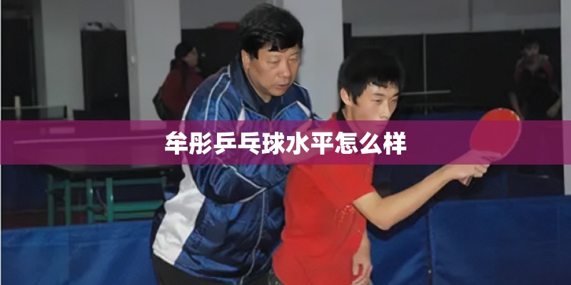 牟彤乒乓球水平怎么样 牟彤乒乓球水平怎么样