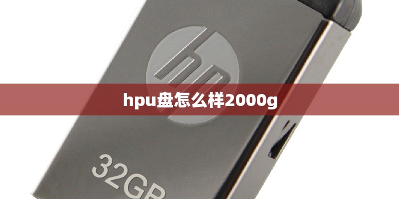 hpu盘怎么样2000g hpu盘怎么样2000g