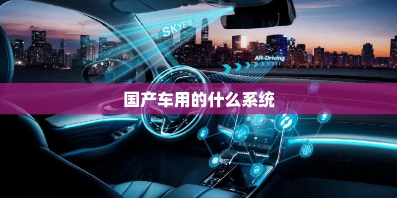 国产车用的什么系统 国产车用的什么系统
