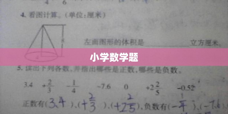 小学数学题
