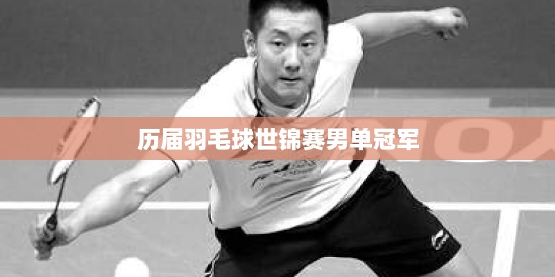 历届羽毛球世锦赛男单冠军