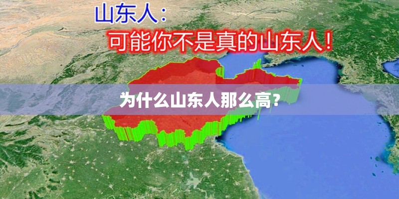 为什么山东人那么高？
