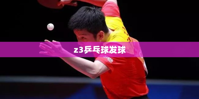 z3乒乓球发球