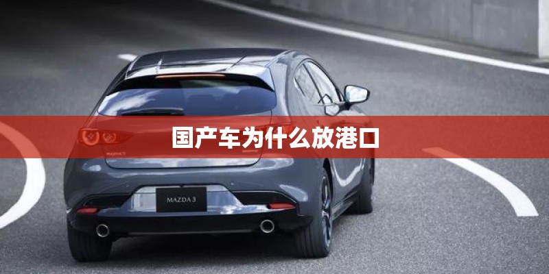 国产车为什么放港口