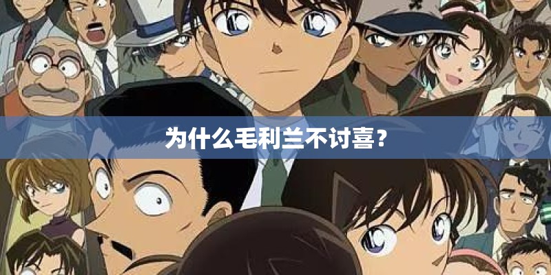 为什么毛利兰不讨喜？