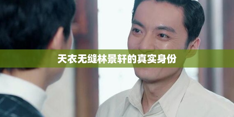 天衣无缝林景轩的真实身份