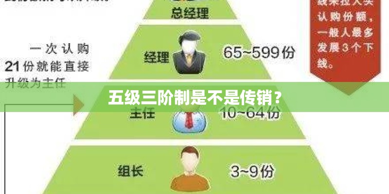 五级三阶制是不是传销? 五级三阶制是不是传销?