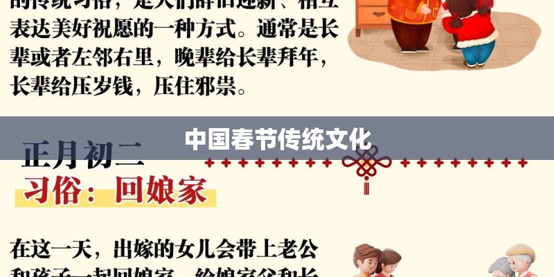中国春节传统文化