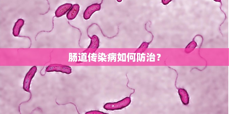 肠道传染病如何防治? 肠道传染病如何防治?