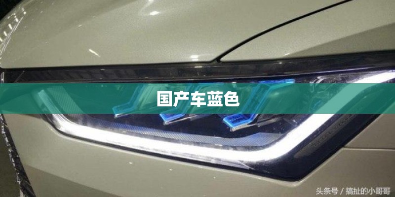 国产车蓝色