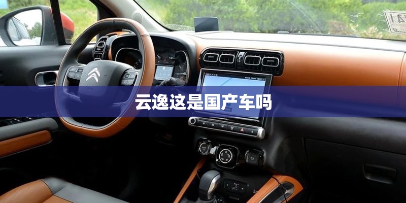 云逸这是国产车吗 云逸这是国产车吗