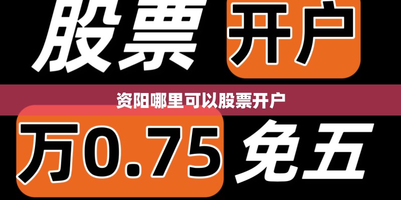 资阳哪里可以股票开户