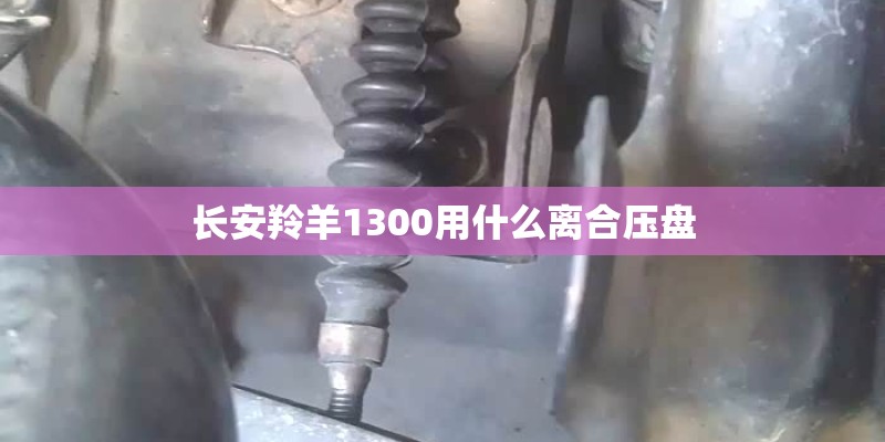 长安羚羊1300用什么离合压盘