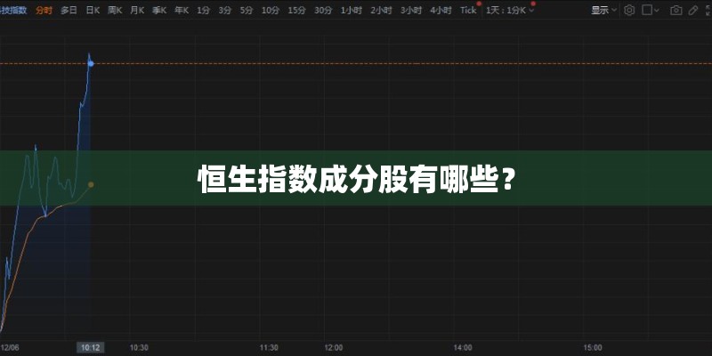 恒生指数成分股有哪些? 恒生指数成分股有哪些?
