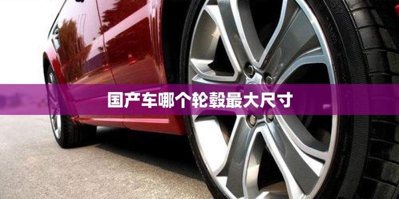 国产车哪个轮毂最大尺寸
