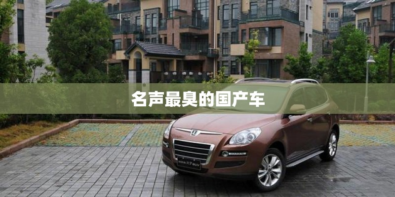 名声最臭的国产车