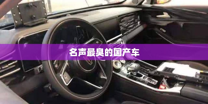 名声最臭的国产车