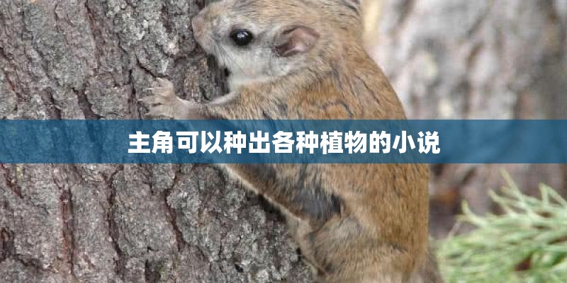 主角可以种出各种植物的小说