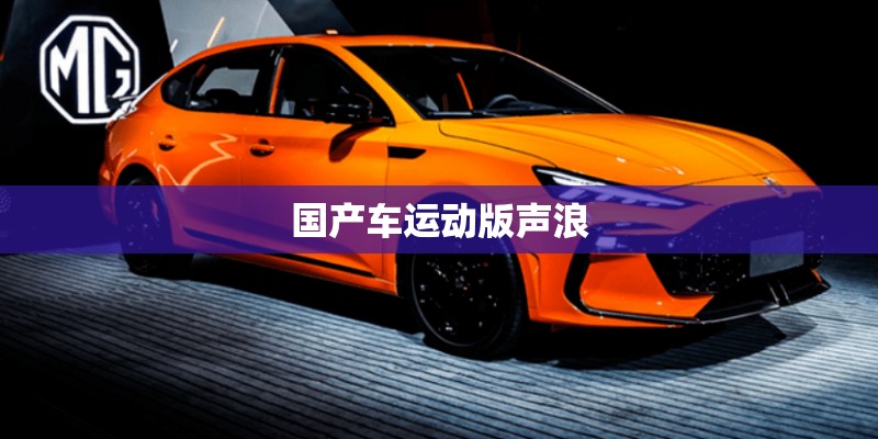 国产车运动版声浪