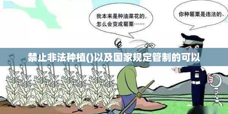 禁止非法种植()以及国家规定管制的可以