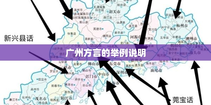 广州方言的举例说明