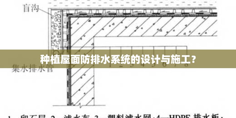 种植屋面防排水系统的设计与施工？
