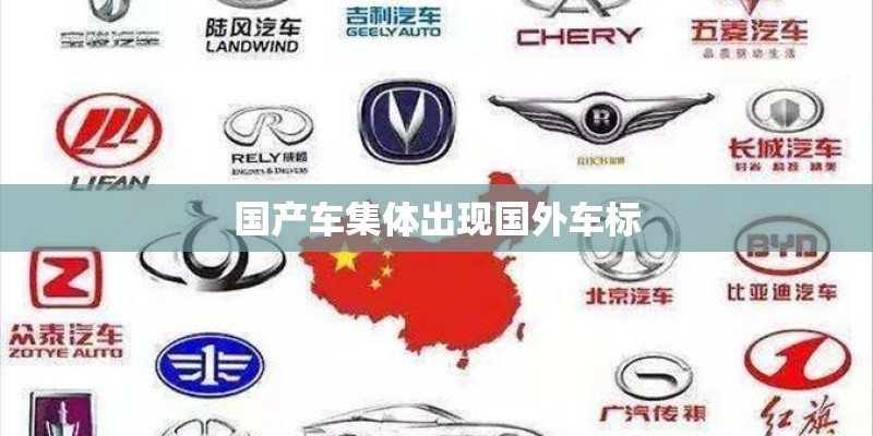 国产车集体出现国外车标 国产车集体出现国外车标