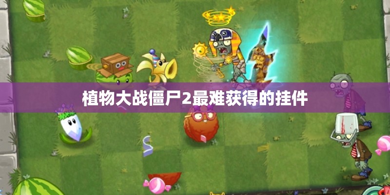 植物大战僵尸2最难获得的挂件