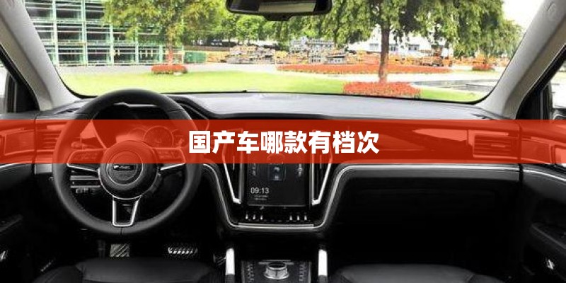 国产车哪款有档次