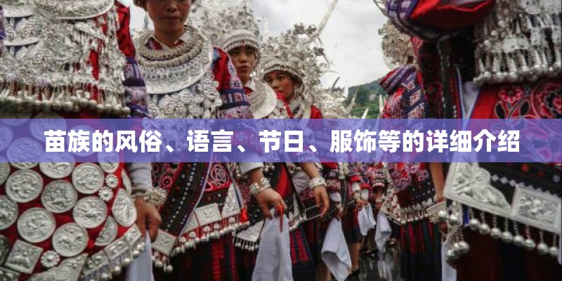 苗族的风俗、语言、节日、服饰等的详细介绍