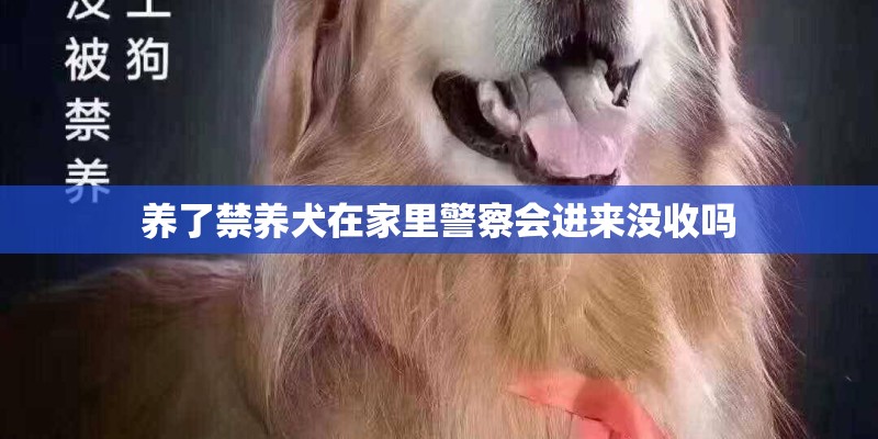 养了禁养犬在家里警察会进来没收吗