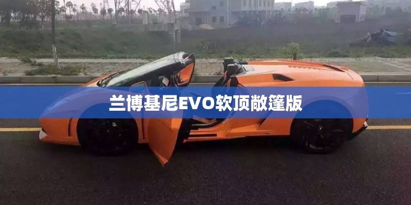 兰博基尼EVO软顶敞篷版