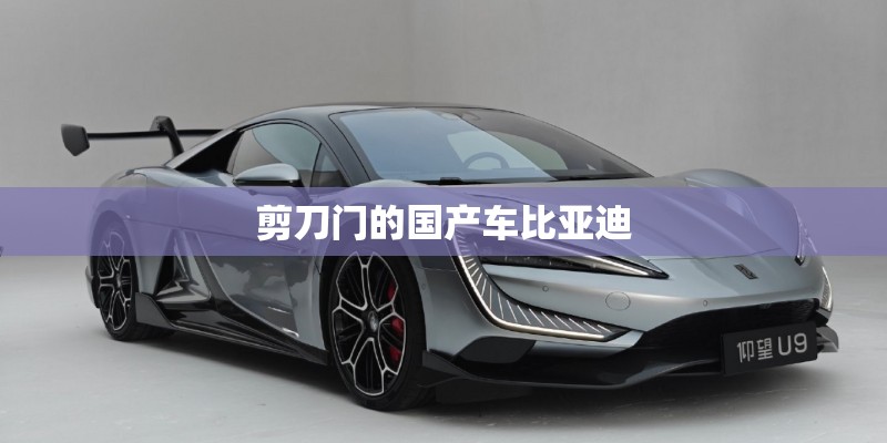 剪刀门的国产车比亚迪