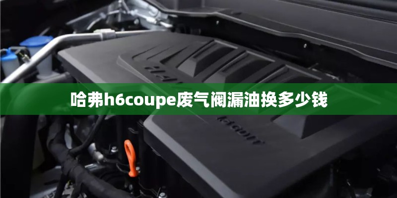 哈弗h6coupe废气阀漏油换多少钱