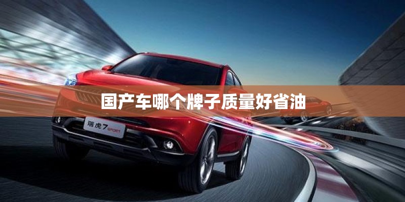国产车哪个牌子质量好省油