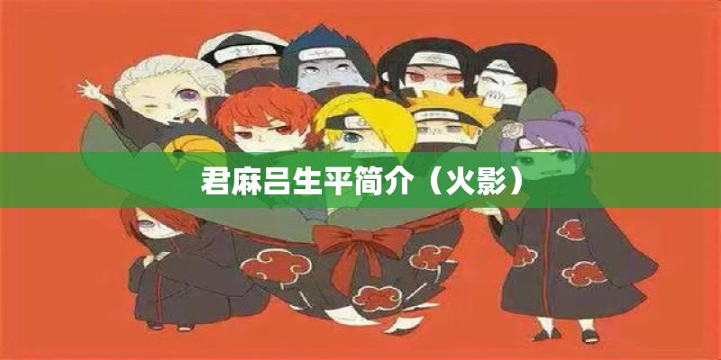 君麻吕生平简介（火影）