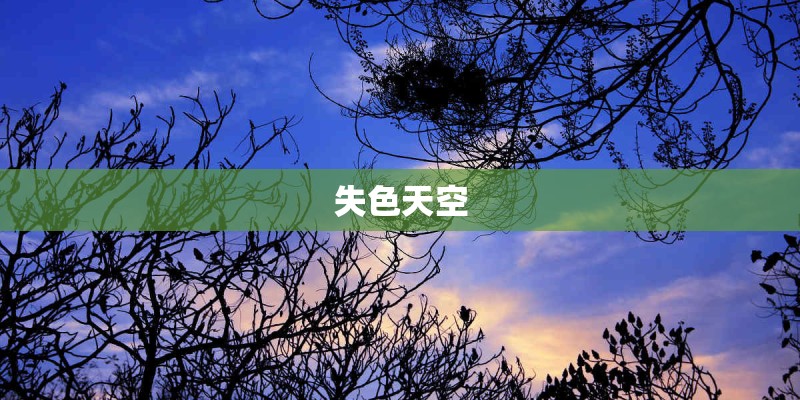 失色天空
